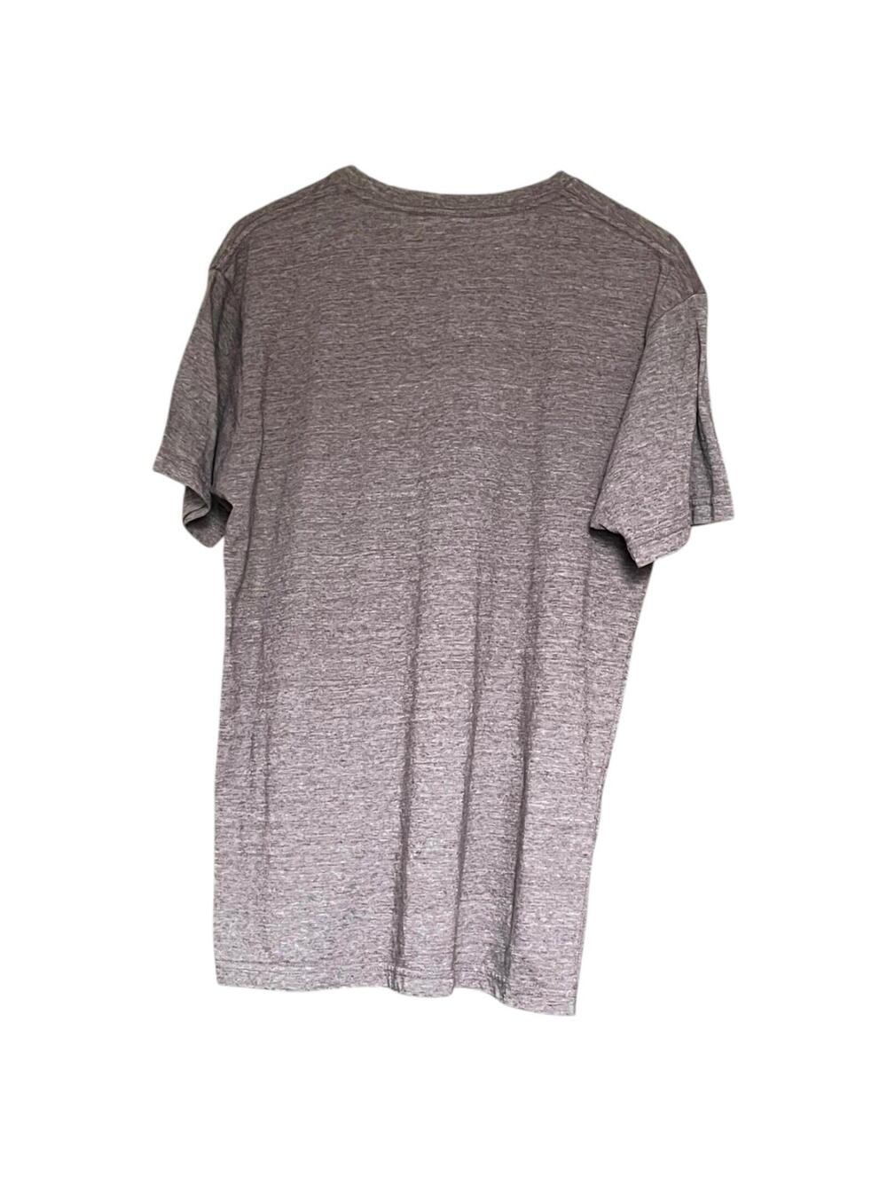 Red Stag Jim Beam T Shirt Mens Large Gray Graphic Antler Logo Tee Distressed - Picture 3 of 7